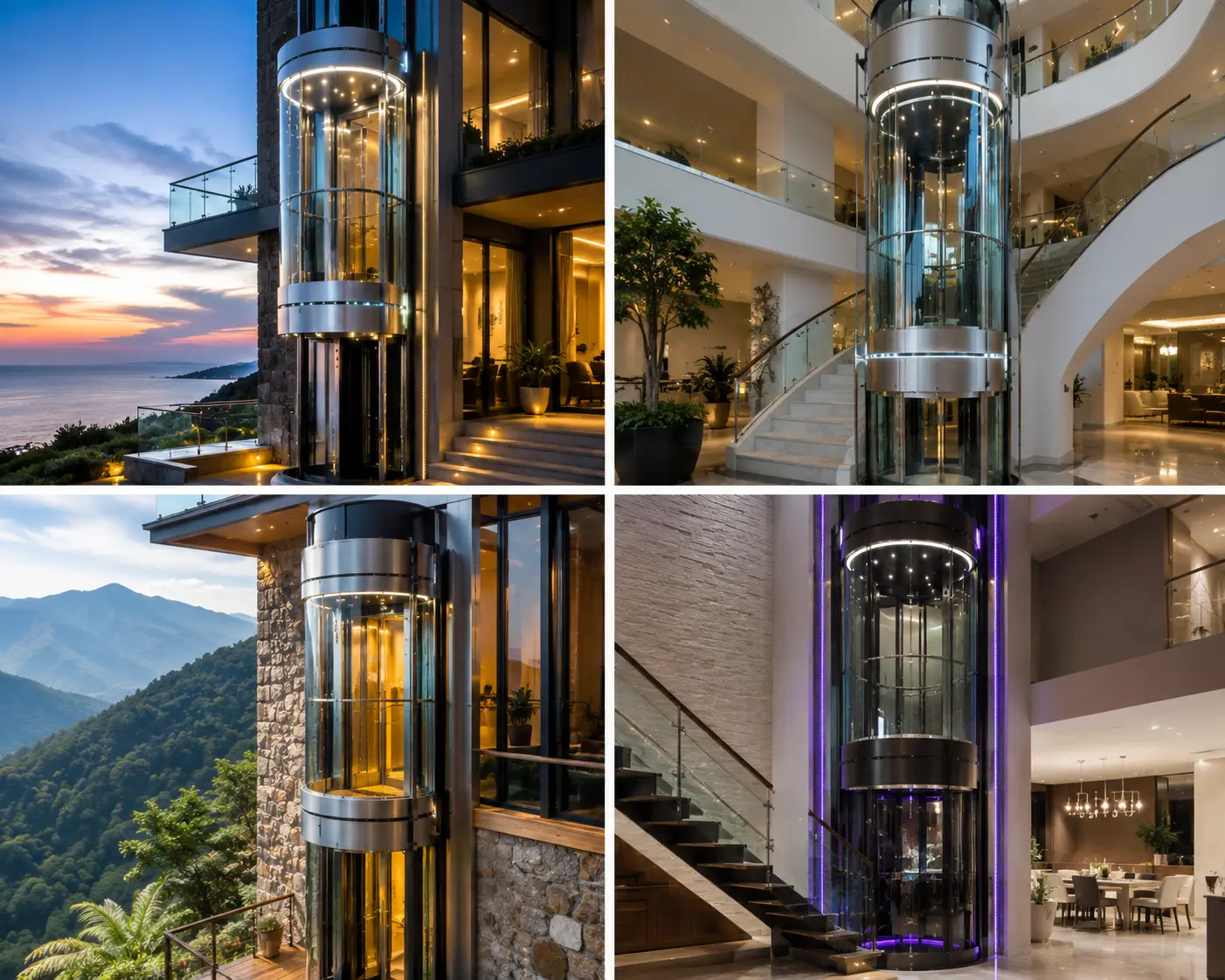 Architectural Glass Lift